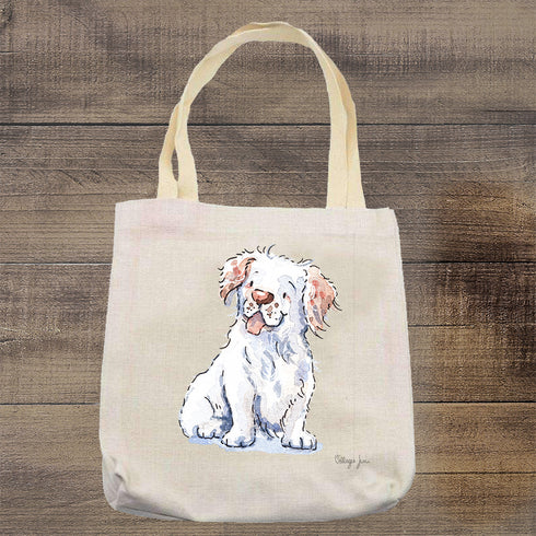 Clumber Spaniel Tote Bag